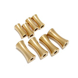 10Pcs Stainless Steel Tube Beads for DIY Jewelry Making