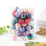 Kovict 15/20mm Acrylic Golf Ball Beads for Jewelry Making DIY Crafts