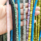 Natural Crystal Agate Abacus Beads DIY Jewelry Accessories