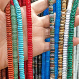 Natural Crystal Agate Abacus Beads DIY Jewelry Accessories