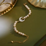 Arrival Moon Freshwater Pearl 14K Filled Bracelet