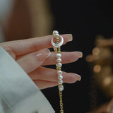 Arrival Moon Freshwater Pearl 14K Filled Bracelet