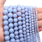 4-12mm Purple Agate Stripe Round Beads for DIY Necklace Bracelet