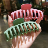 4PCS 4 Inch Hair Claw Clips for Women, Nonslip Large Hairpins Barrette Girls