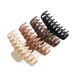 4PCS 4 Inch Hair Claw Clips for Women, Nonslip Large Hairpins Barrette Girls