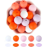 40Pcs Silicone Beads Teething Beads Set for DIY Baby Teether Toys