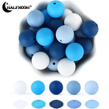 40Pcs Silicone Beads Teething Beads Set for DIY Baby Teether Toys