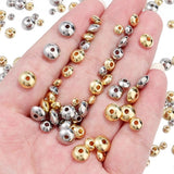Stainless Steel Abacus Beads Jewelry Making Stopper Spacer Crimp End Beads
