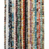 2/3/4mm Natural Stone Beads for Jewelry Making DIY Gift