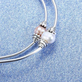 Baroque Pearl Charm Bracelet for Women Party Gift