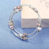 Baroque Pearl Charm Bracelet for Women Party Gift
