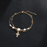 Classic Charm Stainless Steel Pearl Bracelets