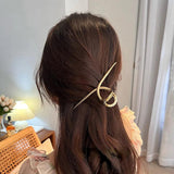 13.5cm Metal Hair Claw Large Hollow Hair Clip Hairpin Hairgrip Headwear