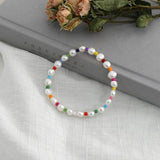 Baroque Pearl Candy Charm Bracelet for Women
