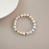 Baroque Pearl Candy Charm Bracelet for Women