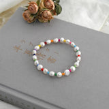 Baroque Pearl Candy Charm Bracelet for Women