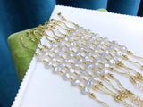 9-10mm Freshwater Pearl Charm Bracelet for Women