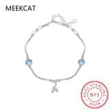 Moonstone Mermaid Tail Bracelet for Women