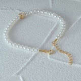 Pearl Single Zircon Bracelet S925 Sterling Silver