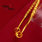 Vietnam Placer Lucky Beads Bracelet Charms Couple Bangle