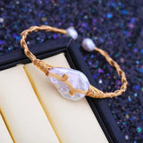Freshwater Baroque Pearl Bracelet for Women Party Jewelry