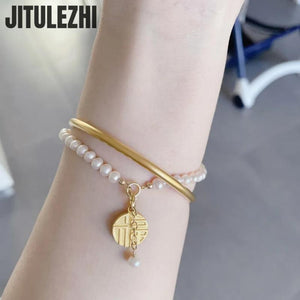 18K Fuzi Pearl Bracelet for Women