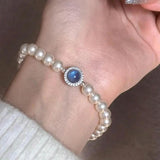Light and Minority Retro Pearl Bracelet for Women's Birthday Gift