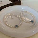 Light and Minority Retro Pearl Bracelet for Women's Birthday Gift