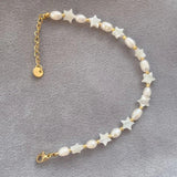 18KGF Freshwater Pearl Bracelet Women Jewelry