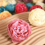 5pcs Peony Head Artificial Flowers Christmas Wreath Home Wedding DIY Decoration