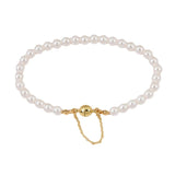 Shijia Round High-Gloss Pearl Bracelet 18K Wholesale