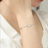925 Silver Planet Necklace Personalised Charms Bracelet for Women
