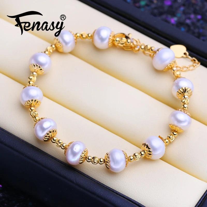 Freshwater Pearl Bracelet for Women - Birthday Gift Jewelry