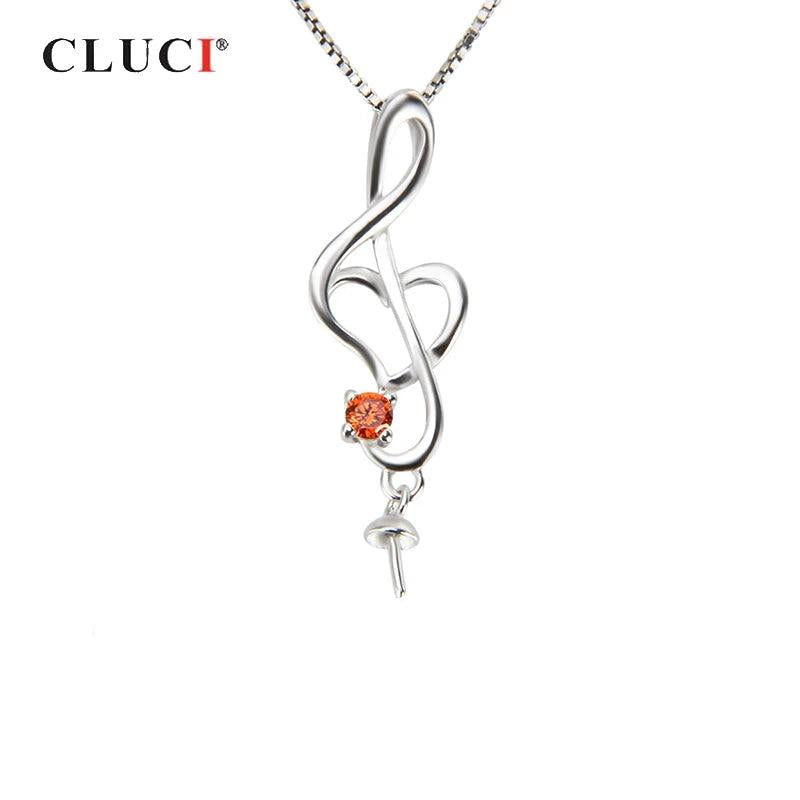 Silver 925 Heart Shaped Charm Pendant for Women SP070SB