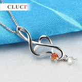 Silver 925 Heart Shaped Charm Pendant for Women SP070SB