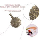 High-quality Thread Cutter Pendant Antique Bronze Safety Tool DIY