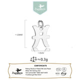 925 Silver 12 Constellation Charm Pendant for Jewelry