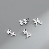 925 Silver 12 Constellation Charm Pendant for Jewelry