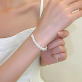 Baroque Pearl Charm Bracelet - No Fade