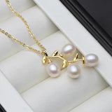 Freshwater Pearl Pendant Necklace for Women, Wedding Gift