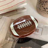 Muweordy Ball Hair Clip Basketball Rugby Hair Claw Creative Crab Hair Clip