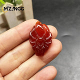 Nine-tailed Fox Pendant Chalcedony Agate Necklace