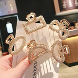Small Women Alloy Hair Claws Girls Claw Clip Hairpin Headdress Hair Accesso