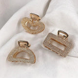 Small Women Alloy Hair Claws Girls Claw Clip Hairpin Headdress Hair Accesso