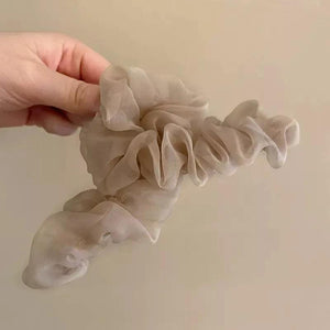 Chiffon Hair Claws Large Hair Clip Headwear Women Hair Accessories