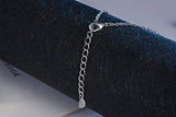 925 Sterling Silver Necklace Ball Beads Pearl Sweater Long Chain Choker