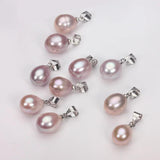 Natural South Sea Pearl Pendant AAA Silver Necklace
