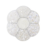 AB Pearl Flat Bottom Headdress Hair Accessories DIY Paste Drill