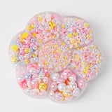 AB Pearl Flat Bottom Headdress Hair Accessories DIY Paste Drill
