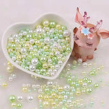 3-12mm Mix size 40g Pearl Beads for Needlework & Jewelry Making